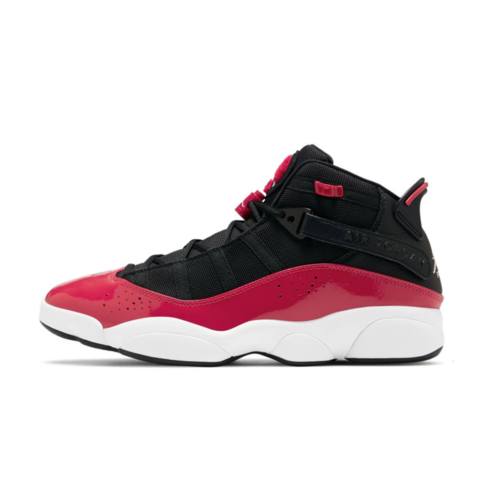 Jordan 6 Rings Black Gym 'Fitness Red'