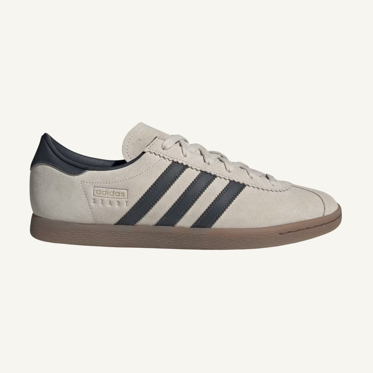 Adidas Originals Men's Brown/Carbon/Gum Stadt Sneakers, JQ9012