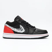 Jordan Air Jordan 1 Low Black Red White DA4659-001
