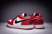Air Jordan 1 Low Chicago Red White Black Sneakers