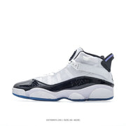 Jordan 6 High-Top Sneakers White Black Purple