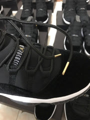 Jordan 11 Black Velvet High-Top Sneakers