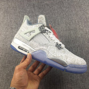 Jordan Air Jordan 4 Laser Platinum Sneakers