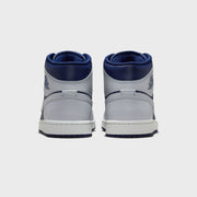 Nike Air Jordan 1 - Mid Blue Void / Pure Platinum / Summit White / Hot Lava / Photo Blue
