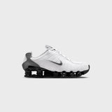 Nike Shox TL - White / Black / Cool Grey / Metallic Cool Grey