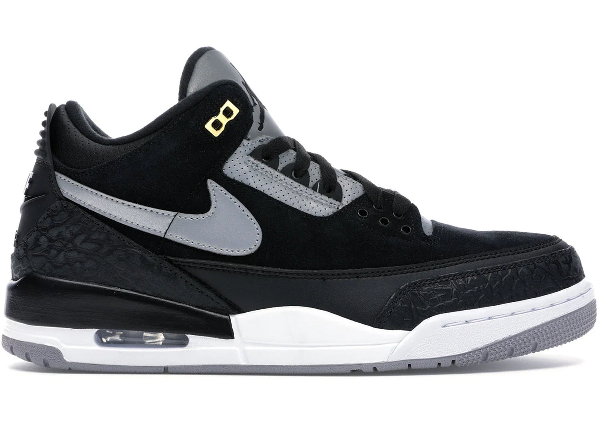 Jordan 3 Retro Tinker Black Cement Gold JOSH CONSIGN