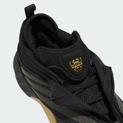 Men's Adidas D.O.N Issue 7 - Core Black / Gold Metallic / Ice Gold Met