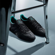 Men's Adidas Handball Spezial Mercedes - Core Black / Core Black / Semi Mint Rush