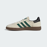 Men's Adidas Handball Spezial - Off White/Collegiate Green