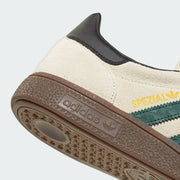 Men's Adidas Handball Spezial - Off White/Collegiate Green