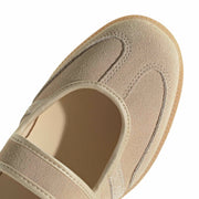 adidas Samba Jane Shoes Color: SANSTR/SANSTR/GOLDMT Style: HQ9496