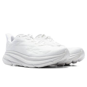 Women's Clifton 9 - White/White