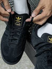 Men's Adidas Samba OG - Core Black/Grey Three