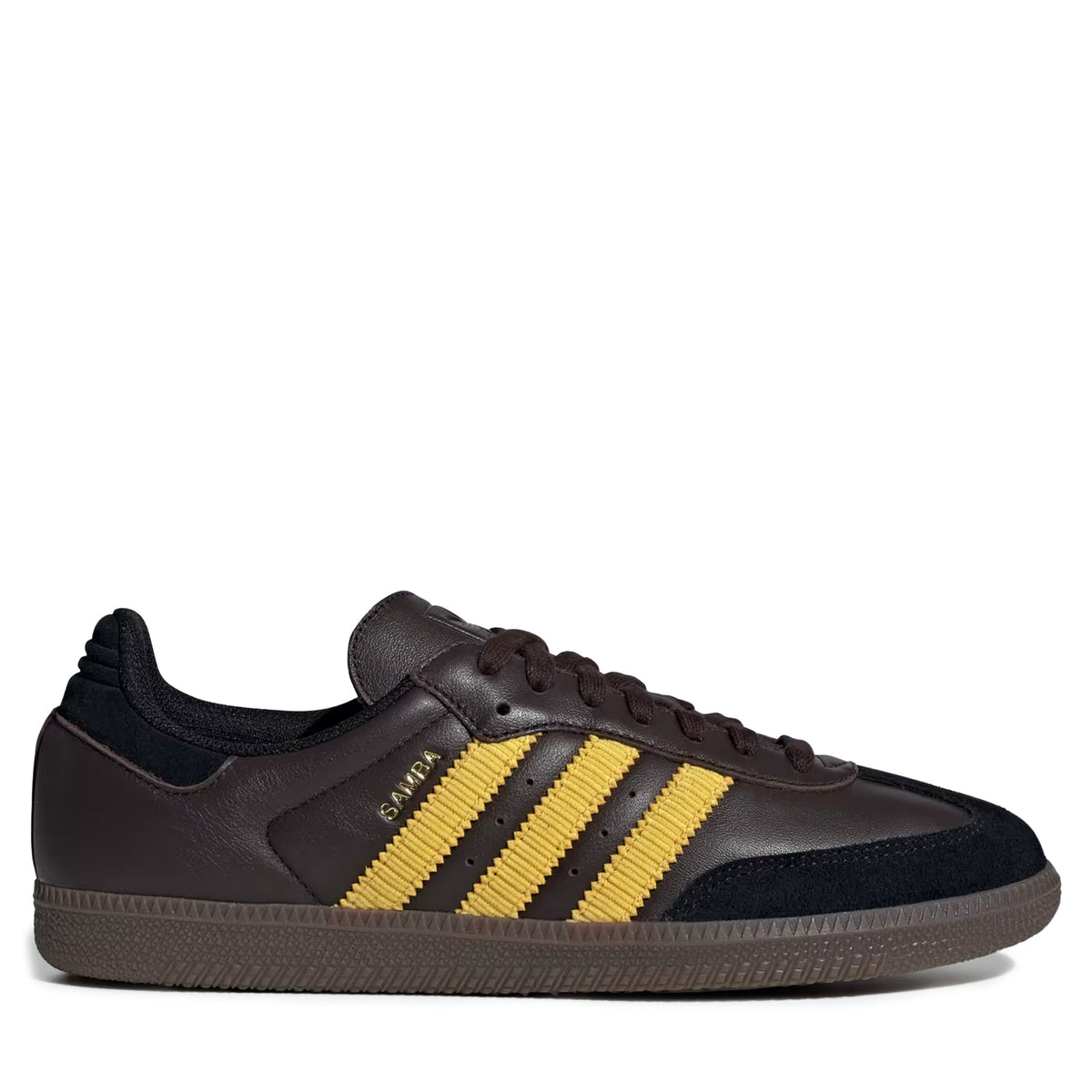 Men´s Adidas Samba OG - Aurora Coffee/Eqt Yellow