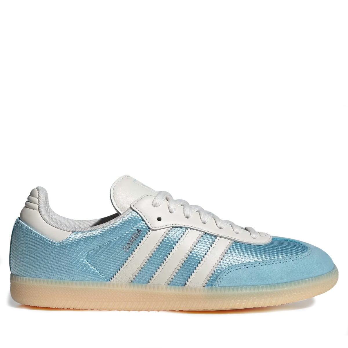 Men's Adidas Samba OG - Icey Blue/Chalk White/Sand Strata