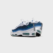Nike Air Max 95 OG - White / Emerald Green / Lake Blue