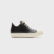 Rick Owens Low Sneaks - Black / Milk