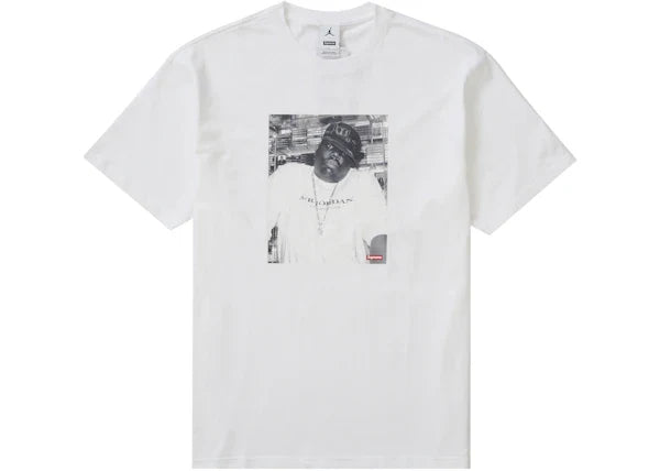 Supreme Jordan Biggie S/S Top White