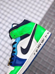 Melody Ehsani x Air Jordan 1 Mid Multicolor Sneakers