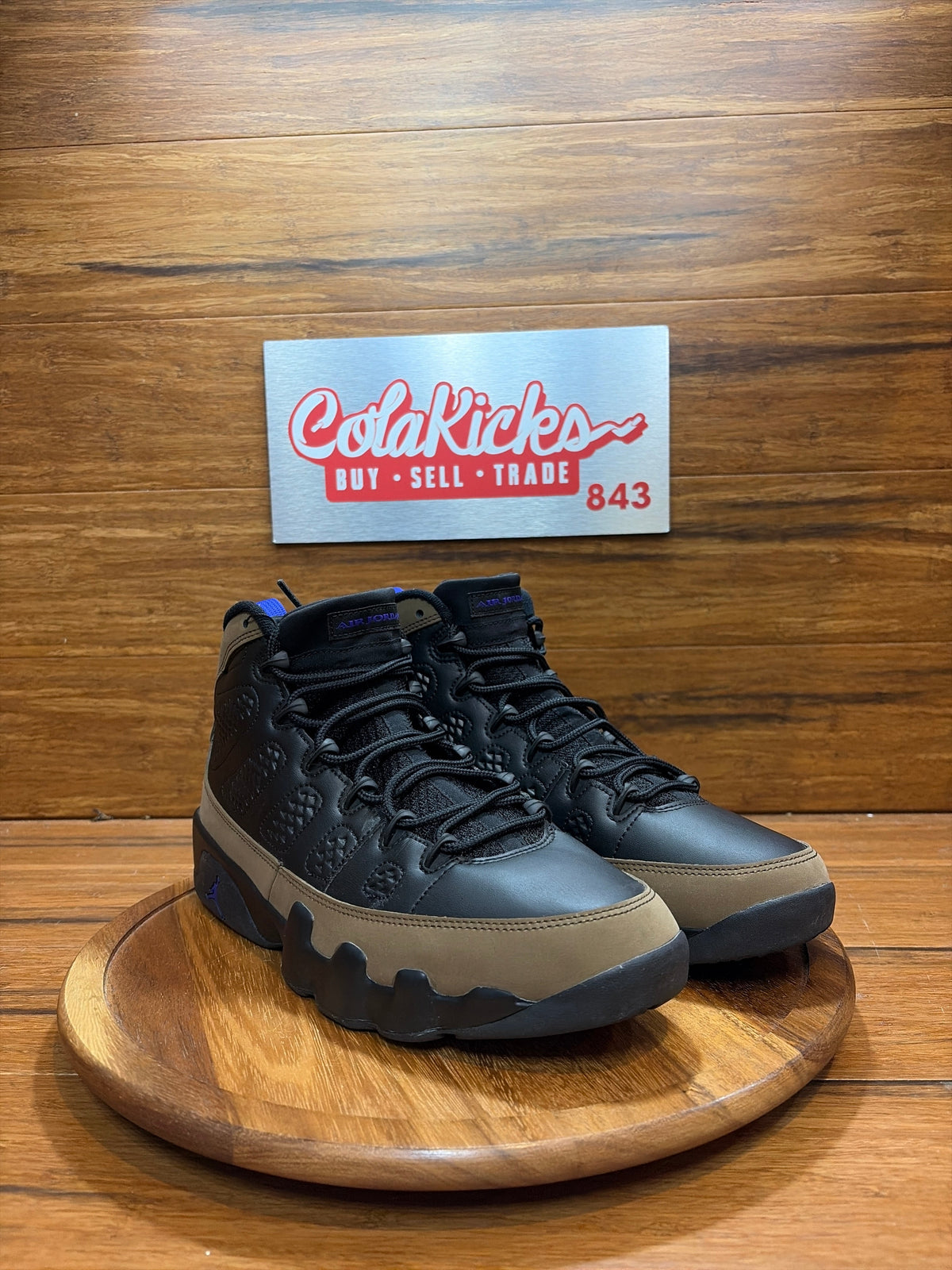 Jordan 9 Retro Light Olive Concord
