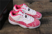 Air Jordan 11 Retro Low Pink Snakeskin Women's Sneakers