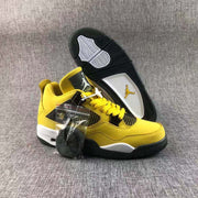 Jordan Air Jordan 4 Lightning Yellow Black Sneakers