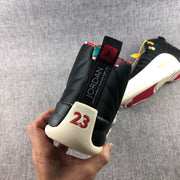 Jordan Air Jordan 12 CNY Patchwork High-Top Sneakers Black