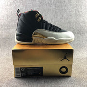 Jordan Air Jordan 12 CNY Patchwork High-Top Sneakers Black