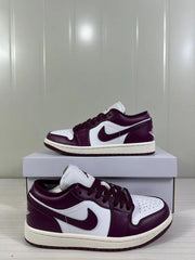 Jordan Air Jordan 1 Low Bordeaux White DC0774-161