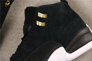 Jordan Air Jordan 12 Reverse Taxi Sneakers Black 153265-017