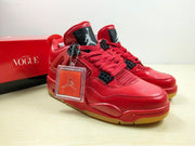 Air Jordan 4 Singles Day Red Sneakers AV3914-600