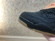 Jordan 4 Retro Levi's Black Denim Sneakers A02571-001