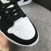 Air Jordan 1 Mid Sneakers Black White Mint BQ6931-103