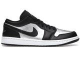 Jordan 1 Low SE Black Metallic Silver (W)