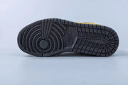 Jordan 1 Low Black and Yellow Sneakers 071
