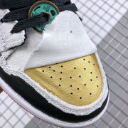 Air Jordan 1 Mid Edison Chen White Silk CU2804-100 Sneakers