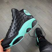Air Jordan 13 Island Green Sneakers Black Turquoise