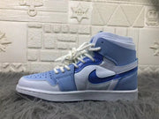 Jordan Air Jordan 1 Zoom CMFT High-Top Sneakers Blue White