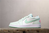 Nike Dunk Low Sneakers Light Green Pink 554723-051