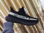 Adidas Yeezy Boost 350 V2 Black White Sneakers