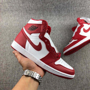 Jordan New Beginnings High-Top Sneakers White Red CT6252-900