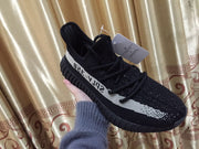 Adidas Yeezy Boost 350 V2 Black White Sneakers