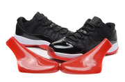 Jordan Air Jordan 11 Retro Low Black and Red Sneakers