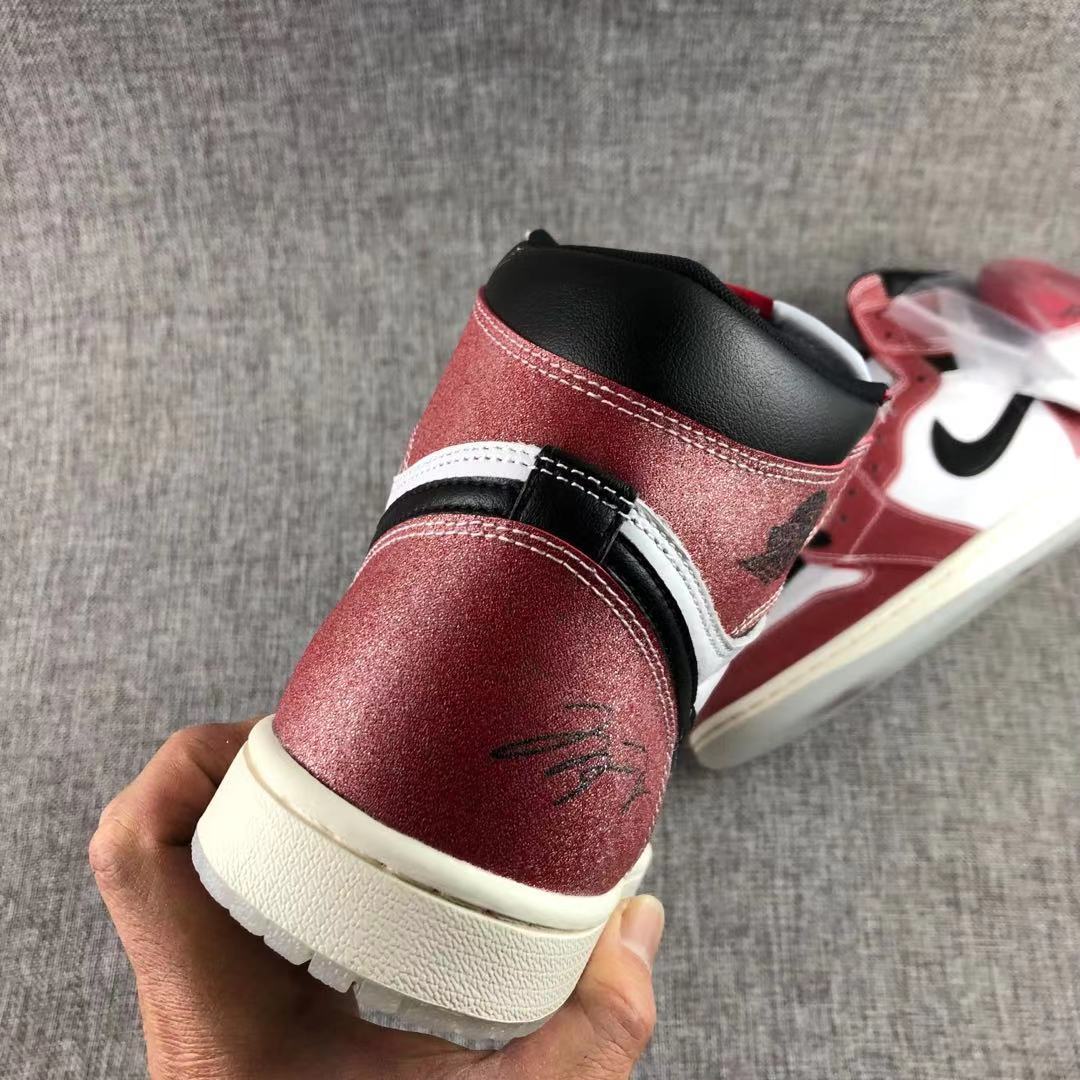 Jordan Trophy Room Air Jordan 1 High OG Sneakers Red White Black DA2728-100