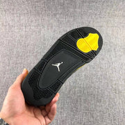Jordan Air Jordan 4 Thunder Black Yellow Sneakers