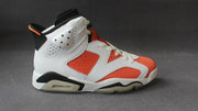 Air Jordan 6 Gatorade White Orange Basketball Sneakers