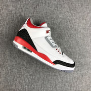 Air Jordan 3 Fire Red Men's Sneakers
