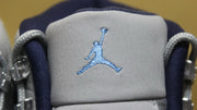 Air Jordan 12 GreyBlue High-Top Sneakers
