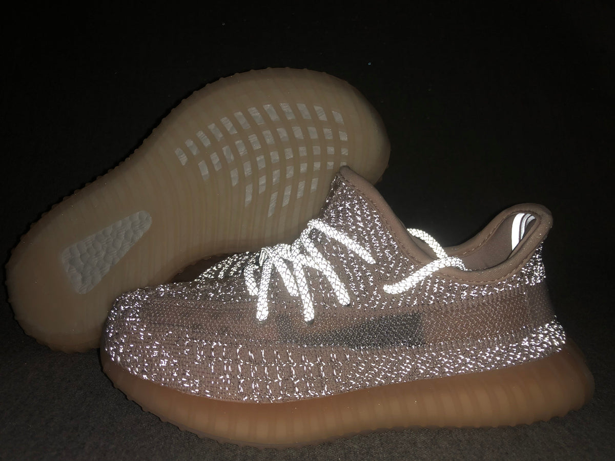 Adidas Yeezy Boost 350 V2 Kids Sneakers Silver Pink