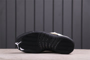 Jordan Air Jordan 12 Reverse Flu Game Sneakers White Black Gold